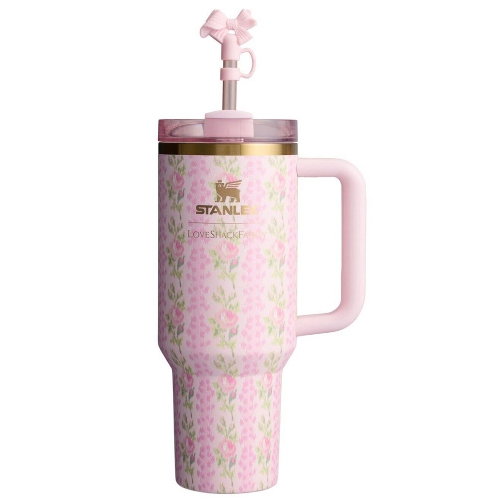 Stanley x Love Shack Fancy Quencher 40 ounce Tumbler Blooming Heirloom